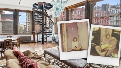 Taylor Swift 1989 album promo art New York City apartment for sale Domain 