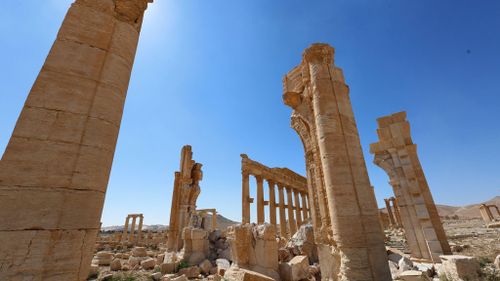 Islamic State jihadists took over the ancient city in May last year. (AAP)