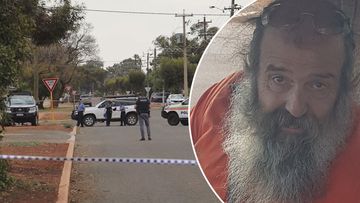 Dave (inset) was shot dead by police in Kalgoorlie.