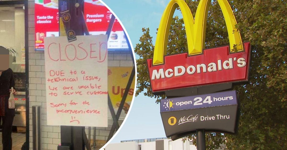 McDonald’s fully back online in Australia after massive outage