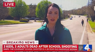 reporter reveals she is school shooting survivor