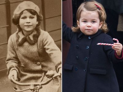 Queen Elizabeth and Princess Charlotte