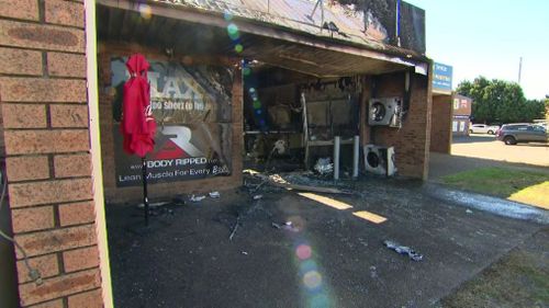 The supplement store in Penrith was destroyed in a 'suspicious' fire overnight.