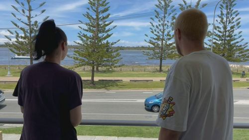 Young parents Sam and Georgia Thomson were searching for a new rental on the Gold Coast just before Christmas when after dozens of inspections and applications they found one townhouse that looked like a sure thing.