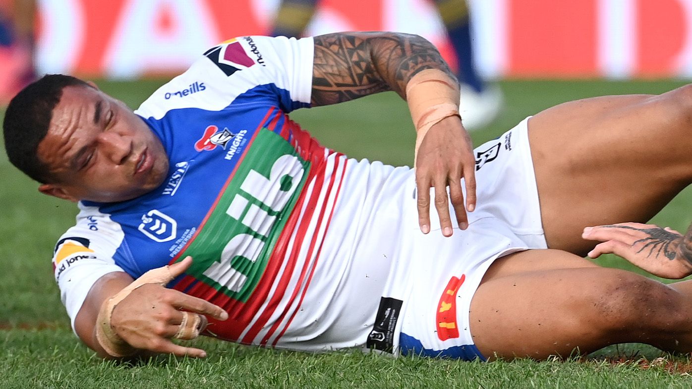 Knights' 'curious' handling of sickening Tyson Frizell head knock astounds rugby league world