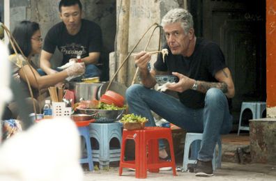 Singular culinary storyteller Anthony Bourdain, who tragically took his life at the age of 61.