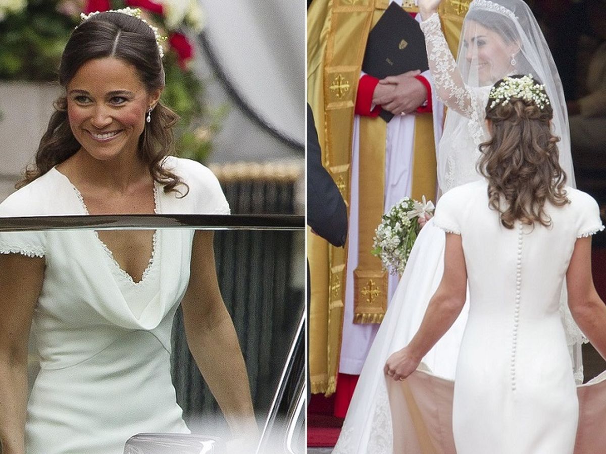 The moment Pippa Middleton stole the spotlight at her sister's wedding -  9Honey