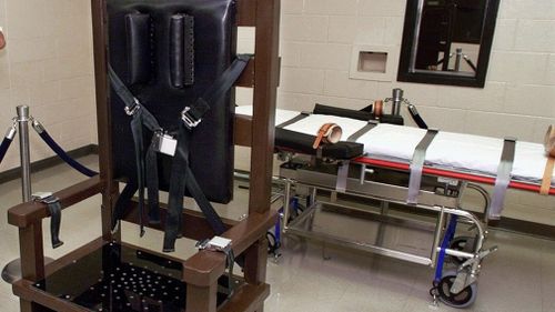 The death penalty chamber at  Riverbend Maximum Security Institution in Nashville.