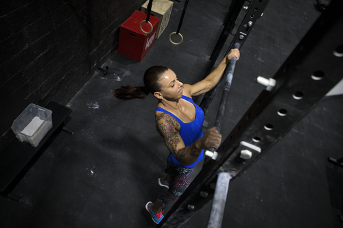 The super-fit mum broke a Guinness World Record for most pull-ups in 24 hours. Picture: Supplied