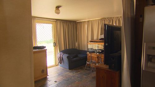 The TV room before the renovations. (TODAY)
