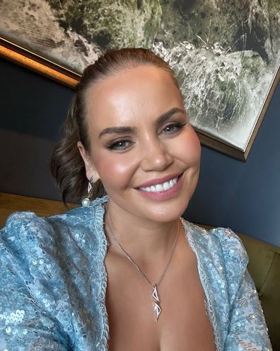 Jelena Dokic smiles at the camera in a sweet selfie.