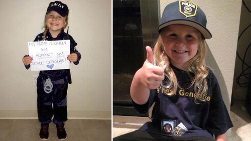 Girl's choice of Halloween costume sparks #GirlCopsAreAwesome movement