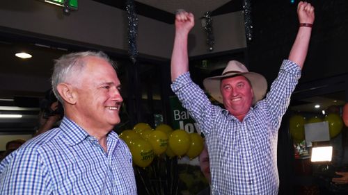 Prime Minister Malcolm Turnbull and Deputy Prime Minister Barnaby Joyce. (AAP)