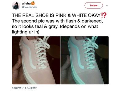 The sneaker debate has been raging since 2017 and again in 2017 when celebrity Will Smith reposted it.