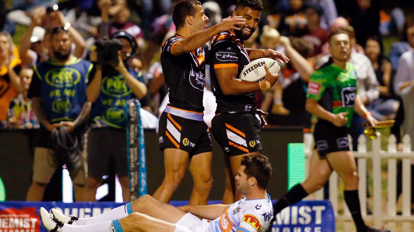 NRL: Wests Tigers shrug off shaky start to see off in-form Titans