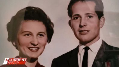 Rita Petrovic and her late husband, Dan.