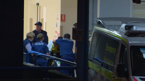 The 29-year-old was rushed to Westmead Hospital for emergency surgery.