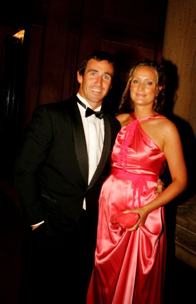 Andrew Johns and Cathrine Mahoney