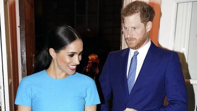The Duke and Duchess of Sussex attend the Endeavour Fund Awards in London in March 2020.