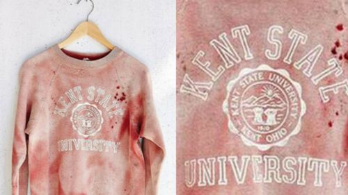 Urban Outfitters' Kent State sweatshirt. (Supplied)