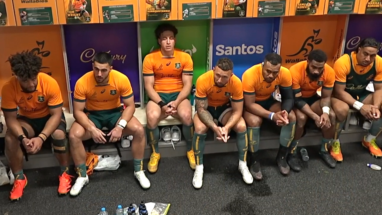 Stan will go inside the Wallabies dressing room.