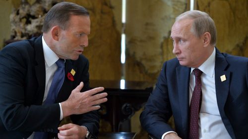 Shirtfront stoush between Abbott and Putin goes unnoticed in Russia
