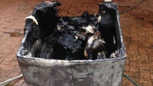 Samsung have reported 206 fires caused by the faulty washing machines. (Supplied)