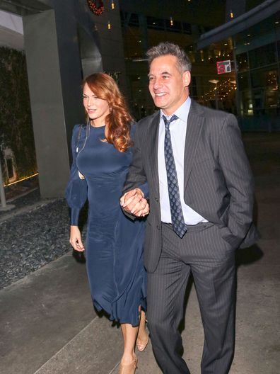 Amanda Righetti and Adrian Pasdar