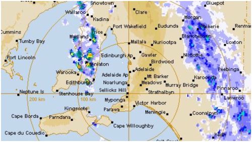 Up to 50mm of rain is expected in some areas. (BoM)