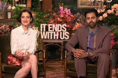 Jenny Slate and Hasan Minhaj