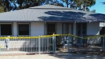 Crime scene at Ceduna, South Australia.