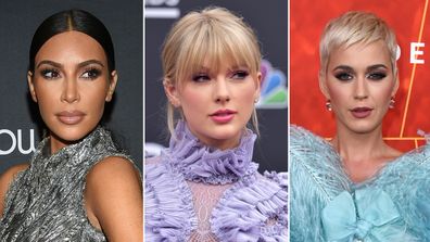 Taylor Swift, Kim Kardashian, Katy Perry, feud