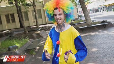 Shane Cuthbert made headlines again after fronting court dressed in a clown suit.