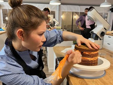 Anais Kanakubo attends The Big London Bake East class