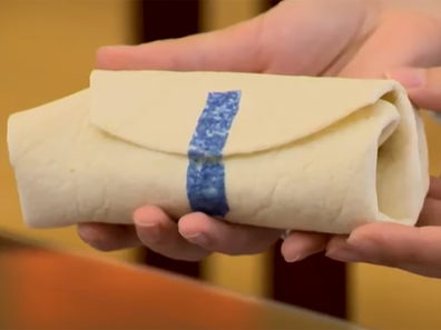 American engineering students create 'game-changing' edible tape that holds your burrito together.
