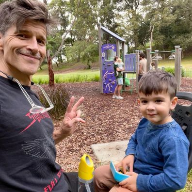 Osher loves being a dad