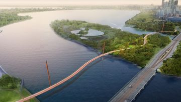 Western Australian Premier Mark McGowan has announced funding for the construction of a new pedestrian and cycle bridge across the Swan River.