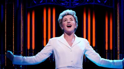 Jeanna de Waal as Princess Diana in Netflix musical