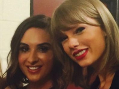 Taylor Swift and Maya Thompson, mother of Ronan