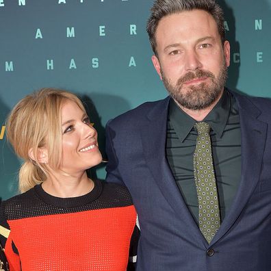 Sienna Miller and Ben Affleck