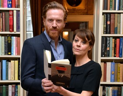 Damian Lewis and Helen McCrory attend the Keats-Shelley Romantic Poetry Prize at John Murray House on April 13, 2016 in London, England.