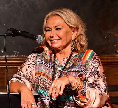 Roseanne Barr on stage