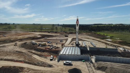 190514 Sydney Badgerys Creek Airport bridge construction News NSW