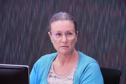 Kathleen Folbigg appeared by video link at the inquiry.