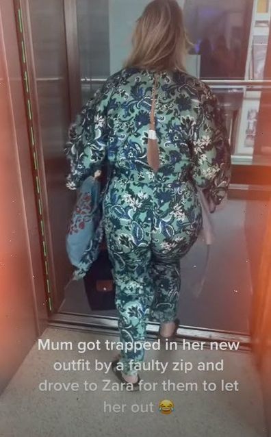 Mum gets trapped in Zara jumpsuit and has to return to store to free  herself