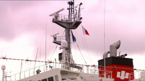 The crew, made up of Chinese and Burmese nationals, have been on board the ship for 14 months.