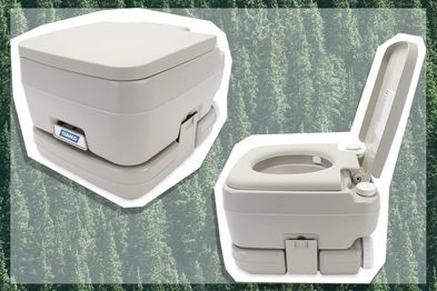 9PR: Camco Portable Travel Toilet