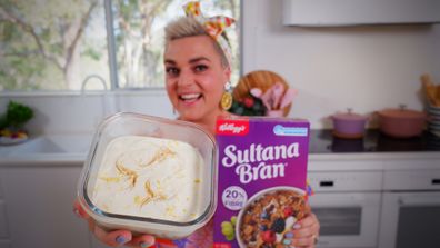 Sultana Bran® overnight 'cheesecake' pots
