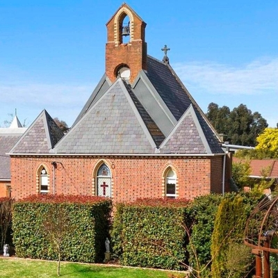 Stunning church conversion in regional Victoria may have secret treasure