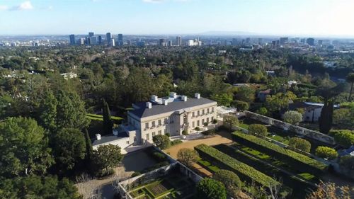 The four hectare estate in Bel-Air was last owned by Univision chair A. Jerrold Perenchio.